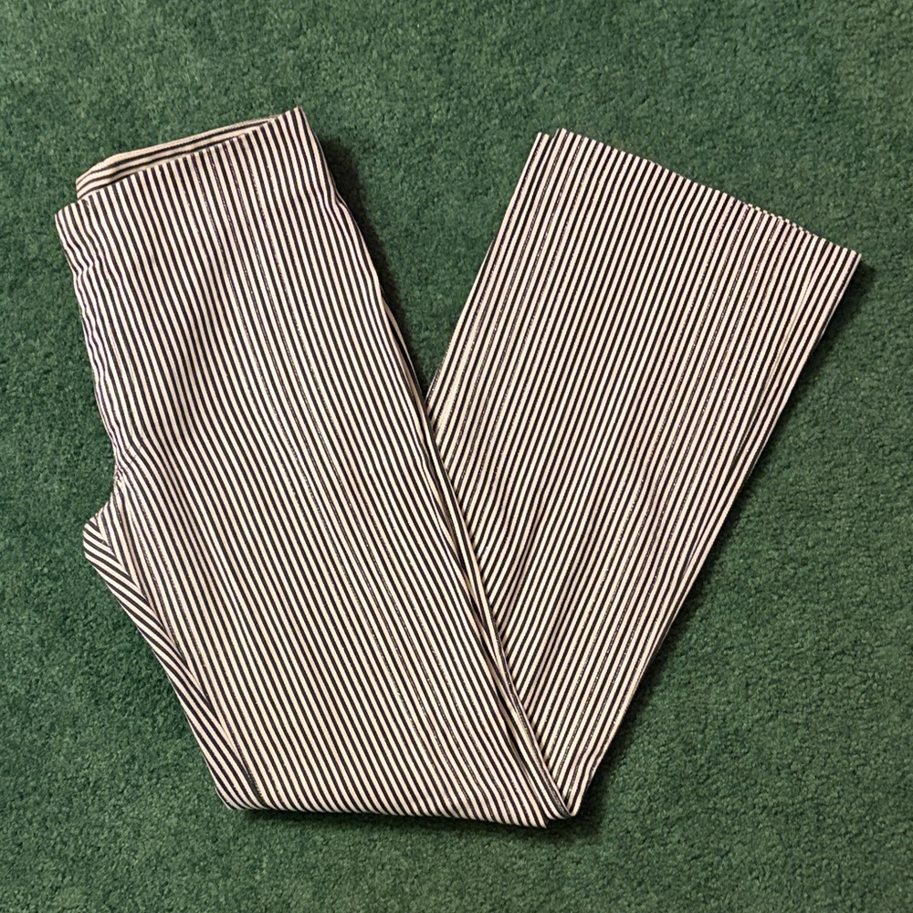 Striped Wide Leg Pants